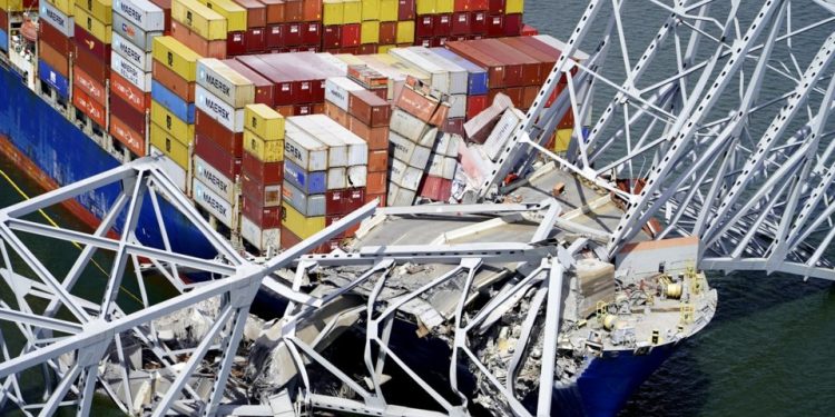 US sues ship firm for $100m over Baltimore bridge crash