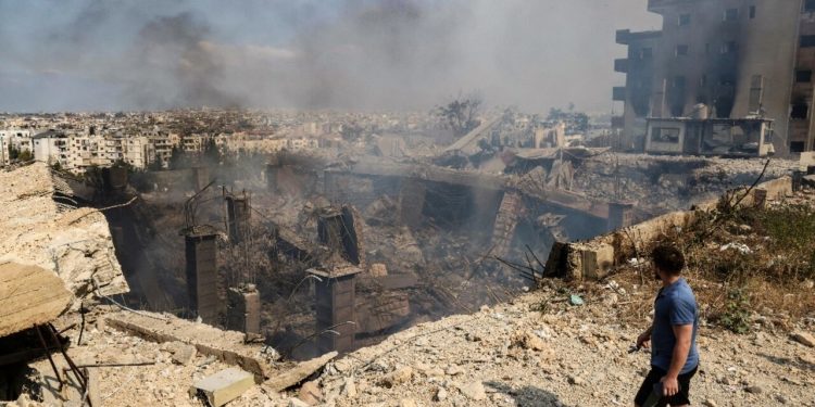 Israeli airstrikes kill dozens across Lebanon as Hezbollah confirms death of 7th top commander
