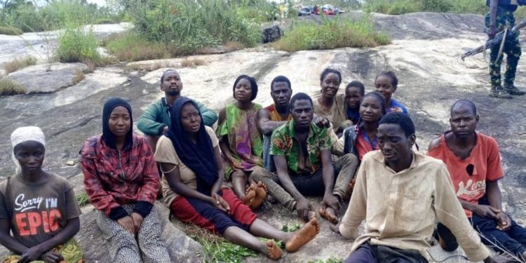 Troops dislodge bandits’ hideout, rescue 13 hostages in Kaduna