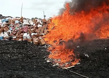 NAFDAC destroys substandard products worth N43 billion in Oyo State