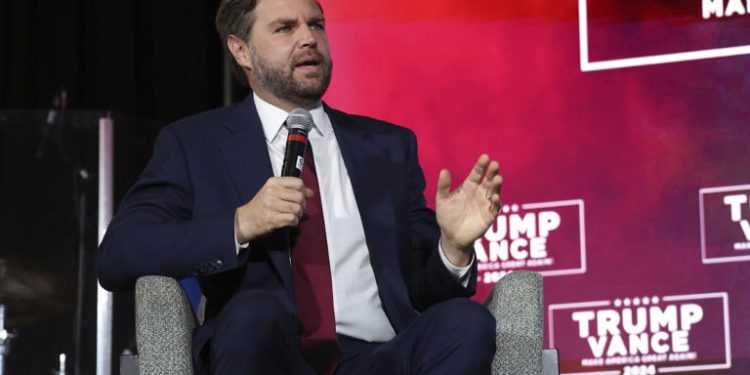 JD Vance speaks at event by ‘apostle’ who accuses Kamala Harris of ‘witchcraft’