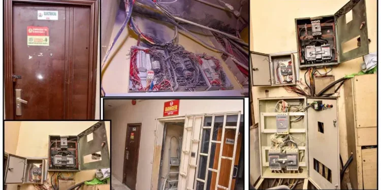 No casualty as fire razes Federal Ministry of Works, no casualties