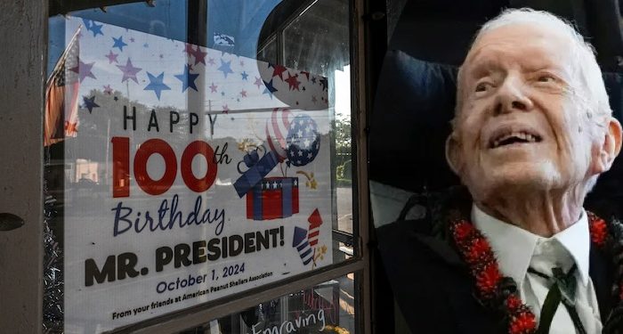 Longest living former US President Jimmy Carter turns 100