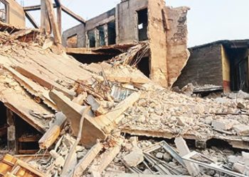 Ibadan building collapse kills 10, injures many