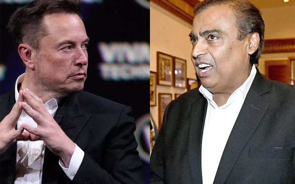 Elon Musk battles Mukesh Ambani over India’s satellite internet