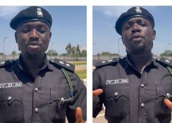VDM apologise for wearing police uniform uniform