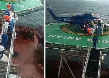 Wreckage of missing helicopter found, three passengers still missing