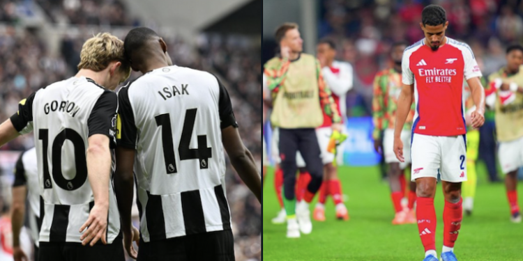 Arsenal Premier League hopes hit by Newcastle defeat