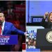 Trump, Harris go toe to toe in frenzied final campaign weekend