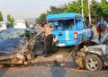 Abia road crash involving church bus kills two, injures ten