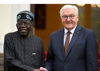 German president arrives in Nigeria for official visit