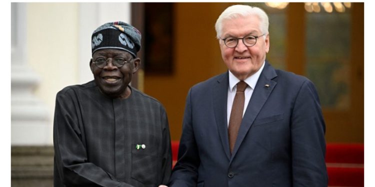 German president arrives in Nigeria for official visit