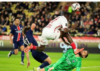 Monaco’s Singo apologizes to Donnarumma after facial injury in Monaco-PSG Clash