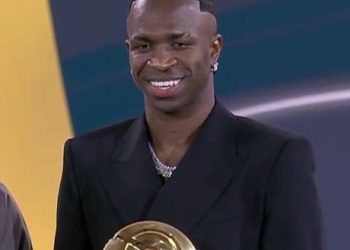 Vinícius Jr. wins Best Men’s player at 2024 Globe Soccer Awards