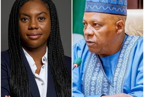 ‘You can remove Kemi from your name’, Shettima slams UK’s Conservative leader