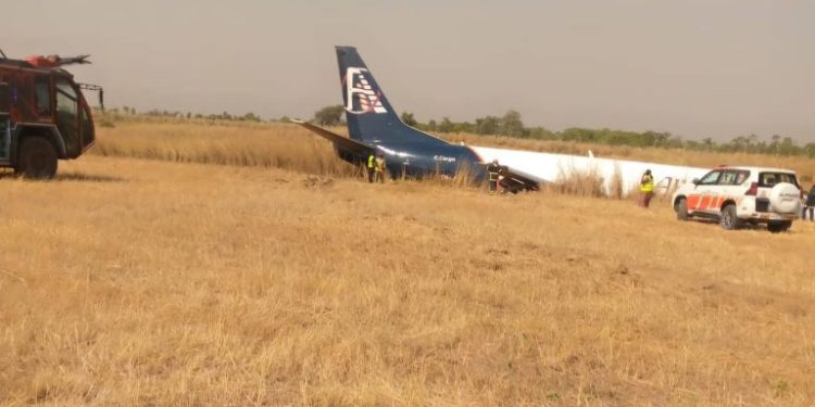 Passengers escape death as cargo aircraft skids off Abuja airport runway