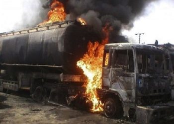 Petrol-laden truck catches fire on Osun/Kwara highway