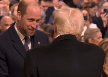 Prince William meets Trump at Notre-Dame reopening