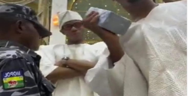 Subomi Okoya apologizes as police detain officer over Naira abuse