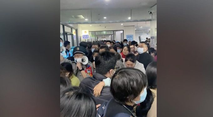 Suspected Epidemic breakout in China