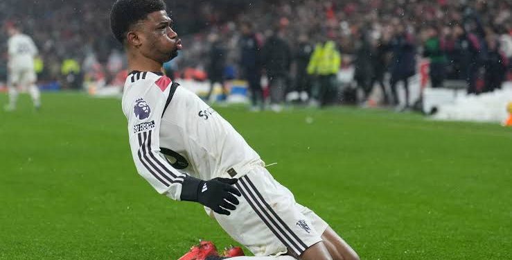 Liverpool draw Man United with Amad’s late goal