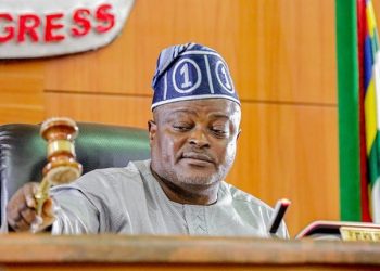 Speaker of the Lagos House of Assembly, Mudashiru Obasa.