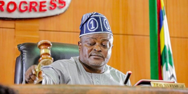 Speaker of the Lagos House of Assembly, Mudashiru Obasa.