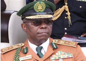 The Acting Controller General of the Nigerian Correctional Service, NCoS, Sylvester Nwakuche