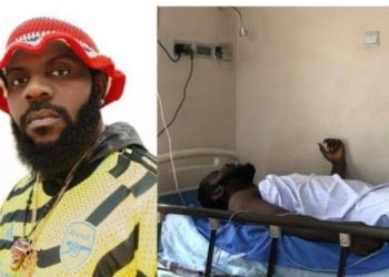 Rapper Odumodublvck in recovery after car accident