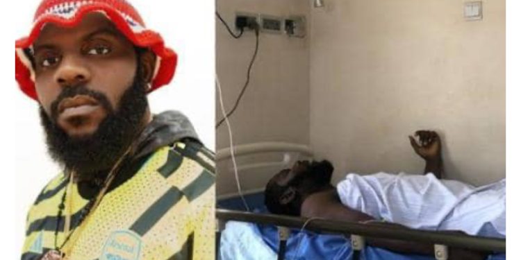 Rapper Odumodublvck in recovery after car accident