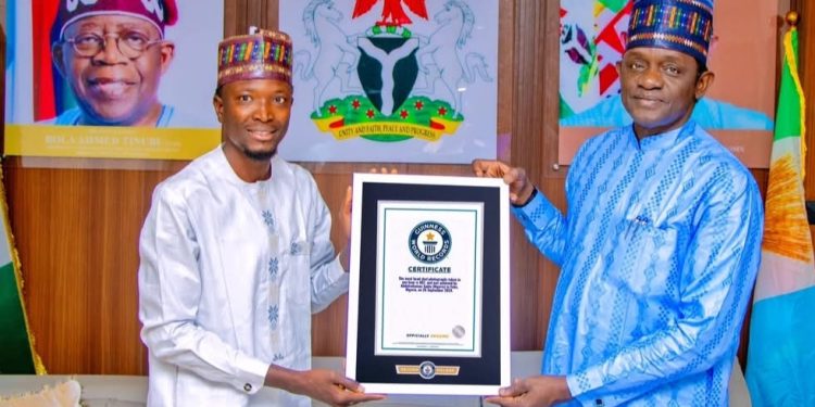 Buni celebrates Saidu’s world record feat