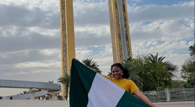 Asinobi sets seven-continent flag record