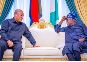 Tinubu hosts Ghana’s President Mahama in Abuja