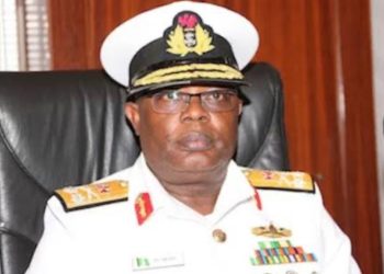 Tinubu receives Vice Admiral Ibas at presidential villa