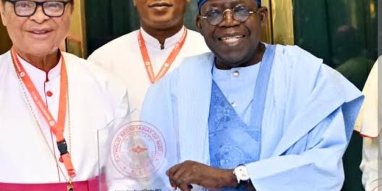 Tinubu preaches to Catholics: Nigeria on course