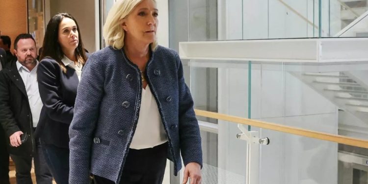 Le Pen’s French presidency bid in jeopardy after election ban