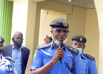 Edo Commisioner of Police, Monday Agbonika. [PHOTO CREDIT: The Standard Gazette]