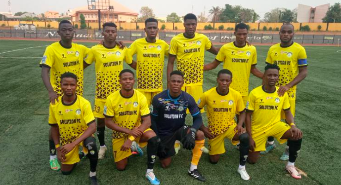 Solution FC stuns Lobi Stars 2-1