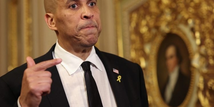 Booker delivers passionate senate speech on civil rights