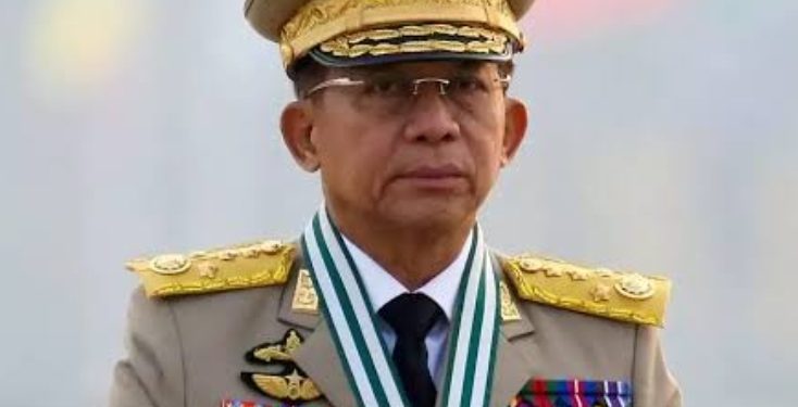 Myanmar Junta Leader, Min Aung Hlaing
