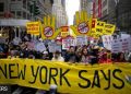 Americans protest Trump’s denial of rights