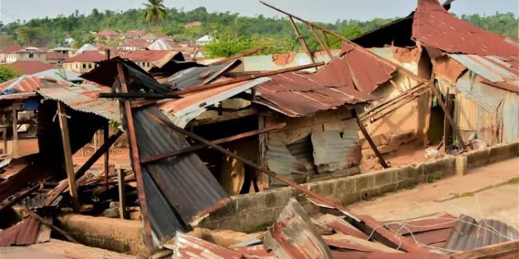 Rainstorm kills one, wrecks homes in Kwara State