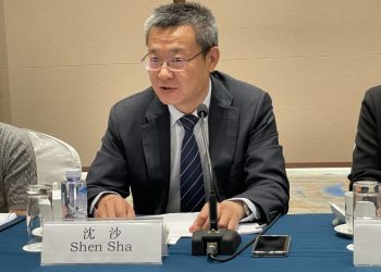 Counselor Shen Sha of the Chinese Ministry of Foreign Affairs
