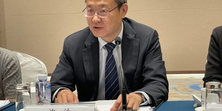 Counselor Shen Sha of the Chinese Ministry of Foreign Affairs