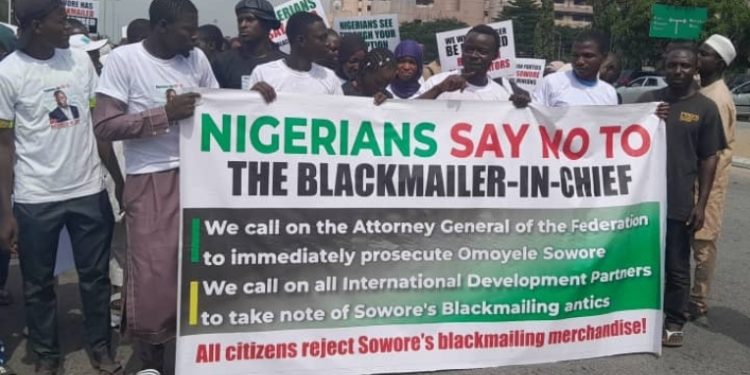 Prosecute Sowore for serial blackmail- CSOs