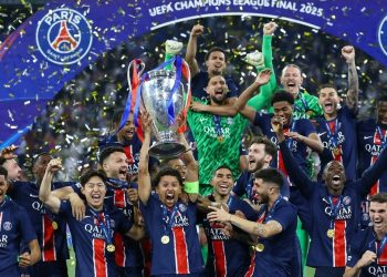 PSG wins Champions League cup