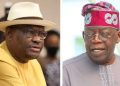 President Bola Ahmed Tinubu and FCT Minister, Nyesom Wike