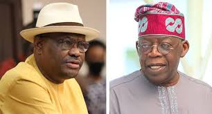 President Bola Ahmed Tinubu and FCT Minister, Nyesom Wike
