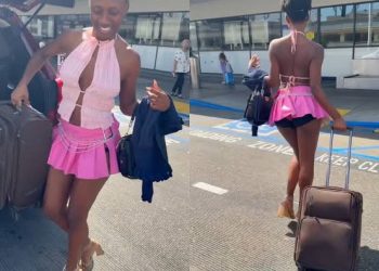 Korra Obidi in airport drama over sensational outfit
