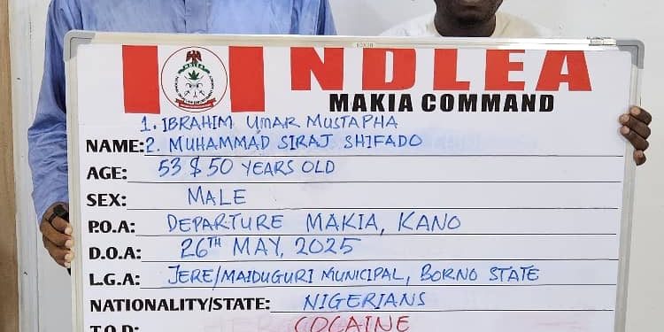 NDLEA busts syndicate trafficking cocaine via Hajj pilgrims